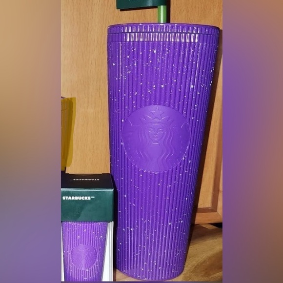 Starbucks Halloween 2025 Purple Glitter Stainless Steel Tumbler